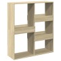 Estantería/divisor de espacios roble Sonoma 100x33x115 cm de , Librerías y estanterías - Ref: Foro24-854510, Precio: 53,95 €,...