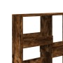 Estantería/divisor de espacios roble ahumado 100x33x115 cm de , Librerías y estanterías - Ref: Foro24-854512, Precio: 54,04 €...
