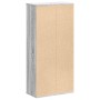 Estantería de madera de ingeniería gris Sonoma 50x25x105 cm de , Librerías y estanterías - Ref: Foro24-852794, Precio: 59,29 ...