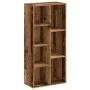 Estantería madera de ingeniería color envejecido 50x25x105 cm de , Librerías y estanterías - Ref: Foro24-852796, Precio: 64,2...