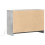 Mueble de TV LED madera ingeniería gris hormigón 91x34x61 cm de , Muebles TV - Ref: Foro24-852183, Precio: 98,86 €, Descuento: %