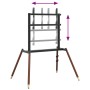 Soporte caballete TV pantalla 37-86" Max VESA 400x600 mm 60 kg de , Soportes para monitores y televisor - Ref: Foro24-4012166...