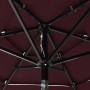 Sombrilla de 3 niveles con poste de aluminio burdeos 2 m de vidaXL, Sombrillas - Ref: Foro24-313856, Precio: 63,77 €, Descuen...
