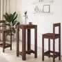 Mesa alta de bar madera ingeniería marrón roble 51x50x103,5 cm by , Kitchen and dining tables - Ref: Foro24-854406, Price: 69...