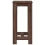 Mesa alta de bar madera ingeniería marrón roble 51x50x103,5 cm by , Kitchen and dining tables - Ref: Foro24-854406, Price: 69...