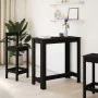 Mesa alta de bar madera ingeniería negra 102x50x103,5 cm de , Mesas de cocina y de comedor - Ref: Foro24-854410, Precio: 91,3...