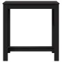 Mesa alta de bar madera ingeniería negra 102x50x103,5 cm de , Mesas de cocina y de comedor - Ref: Foro24-854410, Precio: 91,3...