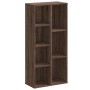 Estantería de madera de ingeniería marrón roble 50x25x105 cm de , Librerías y estanterías - Ref: Foro24-852795, Precio: 58,62...