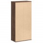 Estantería de madera de ingeniería marrón roble 50x25x105 cm de , Librerías y estanterías - Ref: Foro24-852795, Precio: 58,62...