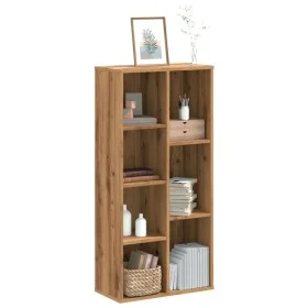 Craftsman oak engineered wood bookshelf 50x25x105 cm by , Bookcases and shelves - Ref: Foro24-852797, Price: 74,63 €, Discoun...