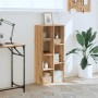 Estantería de madera de ingeniería roble artesano 50x25x105 cm de , Librerías y estanterías - Ref: Foro24-852797, Precio: 75,...