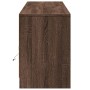 Mueble de TV LED madera ingeniería marrón roble 180x34x50 cm de , Muebles TV - Ref: Foro24-3307918, Precio: 151,64 €, Descuen...