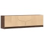 Mueble de TV LED madera ingeniería marrón roble 180x34x50 cm de , Muebles TV - Ref: Foro24-3307918, Precio: 151,64 €, Descuen...