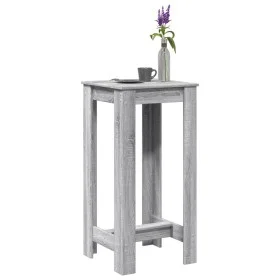 Mesa alta de bar madera ingeniería gris Sonoma 51x50x103,5 cm de , Mesas de cocina y de comedor - Ref: Foro24-854405, Precio:...