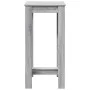 Mesa alta de bar madera ingeniería gris Sonoma 51x50x103,5 cm de , Mesas de cocina y de comedor - Ref: Foro24-854405, Precio:...