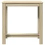 Mesa alta de bar madera ingeniería roble Sonoma 102x50x103,5 cm de , Mesas de cocina y de comedor - Ref: Foro24-854411, Preci...