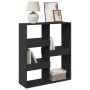 Estantería/divisor de espacios negro 100x33x115 cm de , Librerías y estanterías - Ref: Foro24-854509, Precio: 55,07 €, Descue...