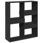 Estantería/divisor de espacios negro 100x33x115 cm de , Librerías y estanterías - Ref: Foro24-854509, Precio: 55,07 €, Descue...