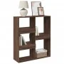 Estantería/divisor de espacios marrón roble 100x33x115 cm de , Librerías y estanterías - Ref: Foro24-854514, Precio: 54,62 €,...
