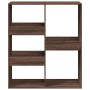 Estantería/divisor de espacios marrón roble 100x33x115 cm de , Librerías y estanterías - Ref: Foro24-854514, Precio: 55,45 €,...