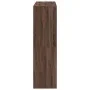 Estantería/divisor de espacios marrón roble 100x33x115 cm de , Librerías y estanterías - Ref: Foro24-854514, Precio: 54,62 €,...
