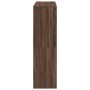 Estantería/divisor de espacios marrón roble 100x33x115 cm de , Librerías y estanterías - Ref: Foro24-854514, Precio: 55,45 €,...