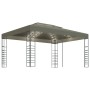 Carpa cenador de jardín con tira de luz LED 3x4m taupé 180 g/m² de , Carpas y cenadores - Ref: Foro24-3070310, Precio: 291,53...