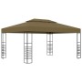 Carpa cenador de jardín con tira de luz LED 3x4m taupé 180 g/m² de , Carpas y cenadores - Ref: Foro24-3070310, Precio: 291,53...