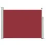 Toldo lateral retráctil de jardín rojo 120x500 cm de , Sombrillas - Ref: Foro24-48391, Precio: 100,12 €, Descuento: %