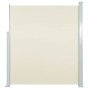 Toldo lateral retráctil 120x300 cm crema de , Sombrillas - Ref: Foro24-45360, Precio: 82,34 €, Descuento: %