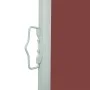 Toldo lateral retráctil de jardín marrón 120x500 cm de , Sombrillas - Ref: Foro24-48393, Precio: 81,92 €, Descuento: %