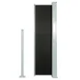 Toldo lateral retráctil 120x300 cm negro de , Sombrillas - Ref: Foro24-45359, Precio: 92,84 €, Descuento: %