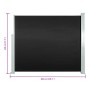 Toldo lateral retráctil 120x300 cm negro de , Sombrillas - Ref: Foro24-45359, Precio: 95,17 €, Descuento: %