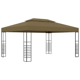 Cenador gris taupe 3x4 m 180 g/m² de , Carpas y cenadores - Ref: Foro24-312229, Precio: 265,47 €, Descuento: %