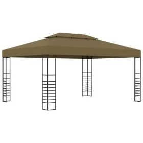 Cenador gris taupe 3x4 m 180 g/m² de , Carpas y cenadores - Ref: Foro24-312229, Precio: 247,63 €, Descuento: %