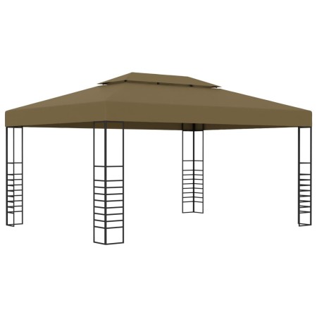 Cenador gris taupe 3x4 m 180 g/m² de , Carpas y cenadores - Ref: Foro24-312229, Precio: 265,47 €, Descuento: %