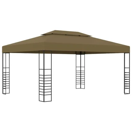 Cenador gris taupe 3x4 m 180 g/m² de , Carpas y cenadores - Ref: Foro24-312229, Precio: 247,63 €, Descuento: %