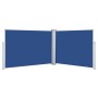 Toldo lateral retráctil azul 120x1000 cm de , Sombrillas - Ref: Foro24-48482, Precio: 97,80 €, Descuento: %