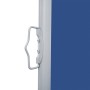 Toldo lateral retráctil azul 120x1000 cm de , Sombrillas - Ref: Foro24-48482, Precio: 97,80 €, Descuento: %