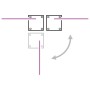 Toldo lateral retráctil azul 120x1000 cm de , Sombrillas - Ref: Foro24-48482, Precio: 97,80 €, Descuento: %