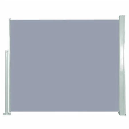 Toldo lateral retráctil 120x300 cm gris de , Sombrillas - Ref: Foro24-45363, Precio: 66,89 €, Descuento: %