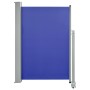 Toldo lateral retráctil de jardín azul 120x300 cm de , Sombrillas - Ref: Foro24-48344, Precio: 74,05 €, Descuento: %