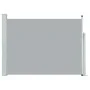 Toldo lateral retráctil de jardín gris 120x500 cm de , Sombrillas - Ref: Foro24-48392, Precio: 74,90 €, Descuento: %