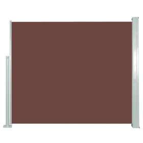 Toldo lateral retráctil 120x300 cm marrón de , Sombrillas - Ref: Foro24-45364, Precio: 81,32 €, Descuento: %