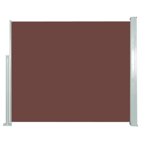 Toldo lateral retráctil 120x300 cm marrón de , Sombrillas - Ref: Foro24-45364, Precio: 81,32 €, Descuento: %