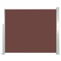 Toldo lateral retráctil 120x300 cm marrón de , Sombrillas - Ref: Foro24-45364, Precio: 81,32 €, Descuento: %