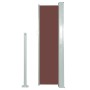 Toldo lateral retráctil 120x300 cm marrón de , Sombrillas - Ref: Foro24-45364, Precio: 81,32 €, Descuento: %
