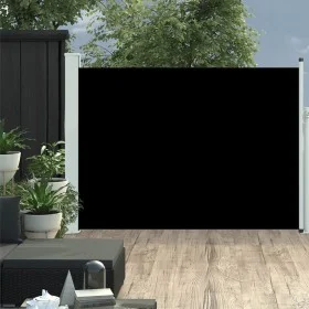 Toldo lateral retráctil de jardín negro 120x500 cm de , Sombrillas - Ref: Foro24-48388, Precio: 97,07 €, Descuento: %