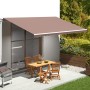 Tela de repuesto para toldo marrón 5x3 m de vidaXL, Toldos - Ref: Foro24-311981, Precio: 75,92 €, Descuento: %