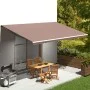 Tela de repuesto para toldo marrón 6x3 m de vidaXL, Toldos - Ref: Foro24-311983, Precio: 92,27 €, Descuento: %